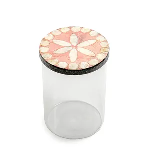 Conteneur de stockage de collations d'argenterie faite à la main Boîte à bonbons élégante pour dessert au chocolat Design élégant Idéal pour la vaisselle de restaurant - Product Image 5