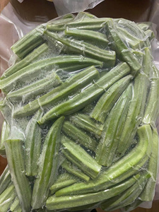 IQF Frozen Okra Farm Sabor fresco Elección saludable para suministro al por mayor Mejor precio 2025 - Product Image 2