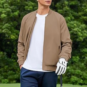 Blouson bombardier brodé personnalisé de haute qualité pour hommes OEM automne hiver vêtements décontractés manteaux en toile décoration brodée grande taille - Product Image 4