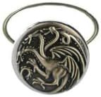 Dragons Code <b>Dome</b> on a Scarf Napkin <b>Ring</b> Metal for Party Table Center Pieces Unique Home Decor Napkin <b>Ring</b> - Product Image 3