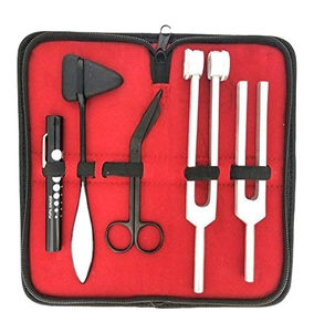 Juego de martillo reflejo de diagnóstico Taylor de 5 piezas de acero inoxidable uso médico certificado CE fuente de alimentación Manual - Product Image 1