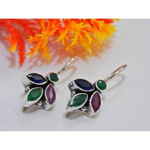 ต่างหูเงินสเตอริงขนาดจิ๋วแสนสวยขนาดจิ๋ว925 Item-E0080-GS ของขวัญเครื่องประดับคริสตัลสำหรับวันครบรอบแต่งงานแบบเรียบง่าย - Product Image 4