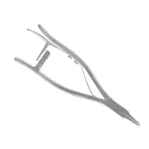 CE onaylı üst yapımları paslanmaz çelik donuk cilalı ortopedik vidalı kaldırma forseps cerrahi veteriner aletleri