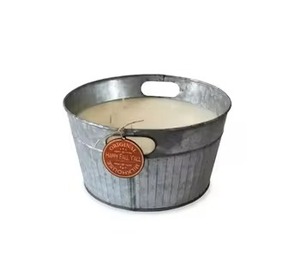 Juego de 3 tarros de vela galvanizados Tarro de vela galvanizado de metal de alta calidad para uso de decoración del hogar - Product Image 4
