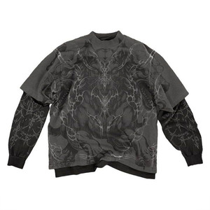 เสื้อยืดผ้าพรีเมียม แขนยาวแบบสองชั้น พิมพ์ลายคุณภาพสูง - Product Image 4