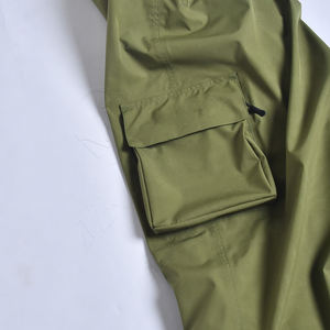 Pantalones de nieve Cargo con cremallera impermeables Unisex personalizados para hombre, ropa de calle holgada de gran tamaño con función a prueba de viento, pantalones de esquí de pierna ancha - Product Image 5