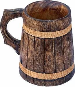 Tazas de madera hechas a mano para bebidas calientes y frías Usos versátiles Calidad de exportación ecológica disponible para la venta - Product Image 2