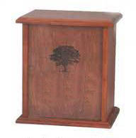 Urnas de cremación de madera hechas a mano de estilo americano más vendidas, urnas decorativas de entierro funerario moderno, precio bajo, monumento conmemorativo para hombre y mujer - Product Image 3