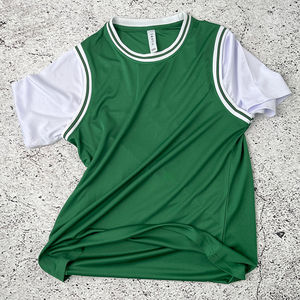 Maillots de basket-ball personnalisés pour hommes séchage rapide respirant formation rétro hauts votre équipe nom numéro motif Logo brodé Shorts - Product Image 1