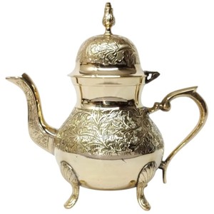 Exclusive Quality 1000ml Brass Tea <b>Kettle</b> for Hotel and Restaurant Use Bulk Kitchenware Tea Pot - Product Image 3