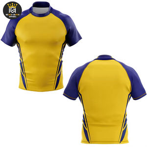 Maillot de rugby professionnel de haute qualité Nouvelle arrivée Maillot d'équipe de sport respirant avec des ensembles confortables - Product Image 6