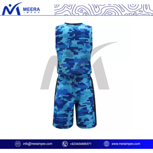 Conjunto de uniforme de camiseta y pantalones cortos de baloncesto para hombre de alto rendimiento con logotipo personalizado, tela transpirable, diseño de kit de equipo de ropa deportiva OEM - Product Image 4
