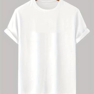 Stock Men's Summer Cotton Top 100% Comfortable Casual Sports Loose Large <b>Mountain</b> Printed Pattern Short Sleeve Neck <b>T</b>-<b>Shirt</b> - Product Image 2