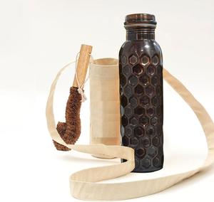 Antibacterial Copper <b>Water</b> <b>Bottle</b> with Jute Bag Highly Remarkable Drinkware Accessories Available with Specious Design <b>for</b> Sell - Product Image 5