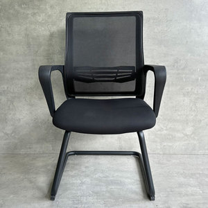Modern Metal Armless Office Chair with Steel <b>Frame</b> & Mesh Back Stacking Design for Home & School Use (HOM1016-03) - Product Image 5