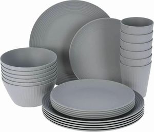 Plastic <b>Picnic</b> Dinner <b>Set</b> Virgin Material Non Microwave Safe Durable <b>Plates</b> Bowls Wholesale Bulk Home Outdoor Supply - Product Image 2