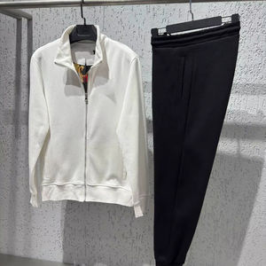 Conjunto Deportivo Informal para Hombre, Chaqueta Ligera con Cierre y Pantalones Jogger, Ropa Deportiva de Moda, Tops Activos - Product Image 1