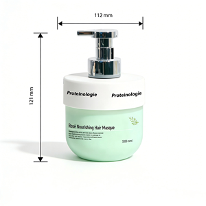 Bouteilles Distributrices de Crème/Lotion à Pompe OEM en PET 500ml 1000ml Contenants Vides Grande Capacité Soins Personnels Sérigraphiés - Product Image 3