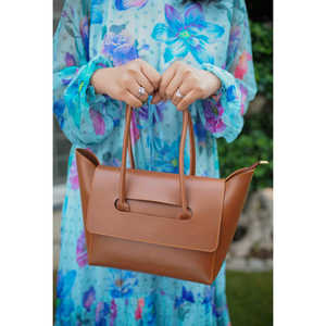 Bolsas de mano de cuero originales tejidas hechas a mano de color personalizado para mujer Cierre de cremallera de Cuero 100% de calidad superior - Product Image 1