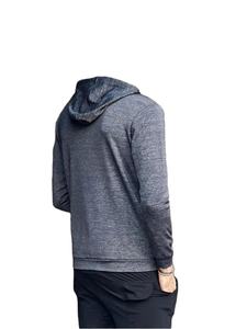 Sweat-shirt à capuche zippé pour l'hiver, logo personnalisé, unisexe, 100% coton polaire, sweat-shirts décontractés, impression numérique, vente en gros - Product Image 2