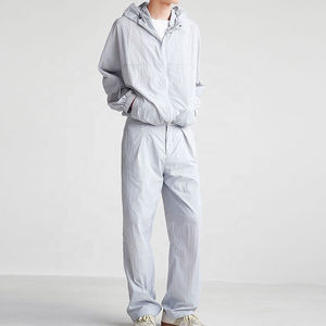 Survêtements en nylon pour hommes sur mesure, coupe-vent de haute qualité, deux pièces, imperméable, nouveau design, coupe-vent, ensembles de deux pièces pour garçons - Product Image 2