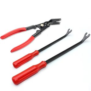 เครื่องมือถอดคีมเปิดไฟ3ชิ้น, เครื่องมือถอดไฟหน้ารถที่เปิดซ่อมเลนส์คีมถอดหัวเข็มขัดเครื่องมือยานพาหนะ - Product Image 1