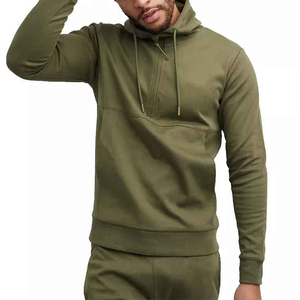 Fabricant Logo personnalisé Sweat-shirt pull de coupe régulière pour homme Sweat-shirt à capuche en molleton uni brodé Technique délavée Saison d'hiver - Product Image 5