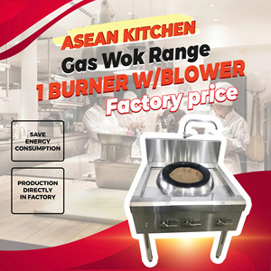 800X800X800/1050 Eléctrico 1-Gas Wok Máquinas de cocina comercial con ventilador de metal para hoteles y restaurantes - Product Image 5