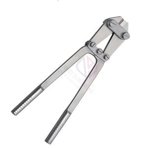 Coupe-épingle orthopédique à double action en acier inoxydable, coupe-vis réglable, coupe-route durable, finition mate, précision et fiabilité - Product Image 1