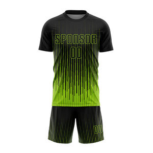 Conjunto de Uniforme de Fútbol Sublimado para Adultos, 100% Poliéster, Ropa Deportiva - Product Image 3