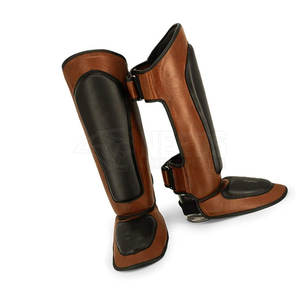 Espinillera de cuero duradero de alta calidad de la mejor venta para entrenamiento de boxeo Logotipo personalizado Nueva llegada - Product Image 4