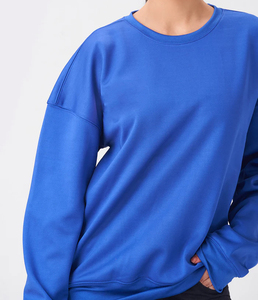 Sweatshirts à la mode, à épaules tombantes, personnalisés, lourds, surdimensionnés, style boxy, logo personnalisé, vêtements de haute qualité pour hommes - Product Image 4