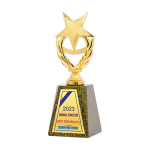 Metal Wooden Trophy Custom Made Design for Corporate Events Professional Use Other Recognition <b>eco</b> friendly wood made - Product Image 1