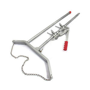 <b>Heavy</b> <b>Duty</b> Calf Puller Veterinary Instrument for Controlled Calving with Long Rod and <b>Chain</b> Hooks - Product Image 5
