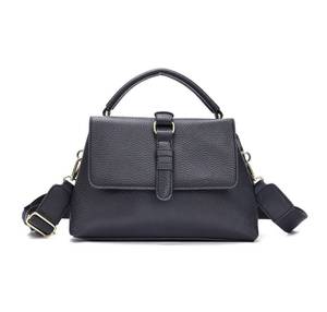 Borsa a Tracolla e Borsetta in PU con Motivo Lichee, Due Cinghie e Fodera in Poliestere per Donne - Product Image 2