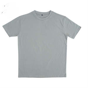 Wholesale Custom <b>Plain</b> Logo <b>White</b> T-<b>Shirts</b> in Bulk | Men's Blank T-<b>Shirt</b> | Unisex 100% Organic Cotton Tees for Custom Printing - Product Image 1