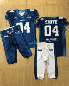 Sublimación personalizada Nuevo diseño Transpirable Barato Uniformes americanos Camisetas de fútbol - Product Image 6