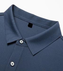 High Quality Men's Short Sleeve Polo <b>Shirts</b> with Button Polyester Fabric polo <b>t</b>-<b>shirt</b> - Product Image 5