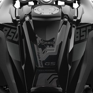 Adesivo per serbatoio moto 3D BMW F 850 GS triplo nero 2021-23 compatibile con coperchio serbatoio - Product Image 2