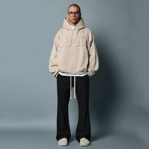 Sudadera con Capucha Estilo Hip Hop Holgada para Hombre, Hombros Caídos, Perfecta para Uso Diario, Sudadera Extra Grande con tu Propia Marca - Product Image 5