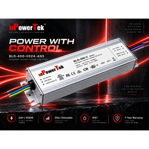 ไดรเวอร์ LED แรงดันคงที่แบบเอาต์พุตเดี่ยว 75W 24V AC-DC DALI 2.0 ขนาด 224x90x41.5 มม. สำหรับไฟส่องสว่าง - Product Image 2