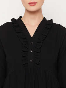 2024 Designs Custom Islamic Clothing Dubai Islamic EID Modest Luxury Abayas Kimono for Muslim <b>Women</b> <b>Dress</b> with Stones Open Abaya - Product Image 6