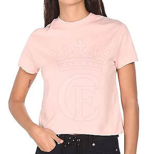 Camiseta de manga corta para mujer, camiseta de gran tamaño para mujer, camiseta transpirable de algodón y poliéster con cuello redondo para mujer - Product Image 1