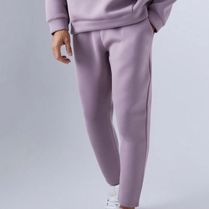 Sudadera con capucha y pantalones de chándal lila de moda Ropa deportiva cómoda Ropa de descanso informal Perfecta para relajarse - Product Image 6