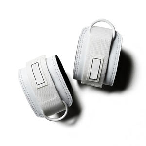 สายรัดข้อเท้านีโอพรีนแบบปรับได้พร้อมห่วงรูปตัว D คู่สำหรับยกน้ำหนักและออกกำลังกายที่ขา - Product Image 3