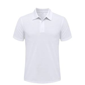 Camisa de Verano para Hombre, Talla Grande, Transpirable, Antiarrugas, de Secado Rápido, con Solapa y Manga Corta, para Personalización Masiva con Impresión y Bordado - Product Image 1