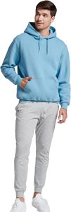 Ensemble de survêtement polaire pour homme, personnalisé, effet délavé à l'acide, avec sweat à capuche matelassé et pantalon de survêtement évasé, avec impression de logo, couleur unie, séchage rapide, respirant, pour l'hiver - Product Image 5