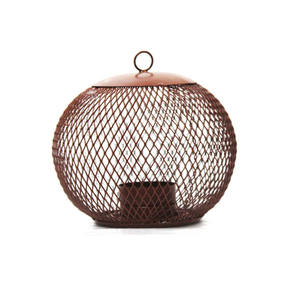 Porte-bougie en métal fait à la main avec lanterne suspendue pour décoration de maison, anniversaire de mariage et fêtes - Product Image 1