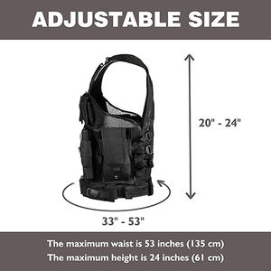 Gilet de transport de plaque solide réglable en toile respirante imperméable conception personnalisable de haute qualité pour la chasse en plein air - Product Image 4