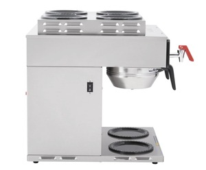 Cafetera Automática Axiom 4/2 Twin de 12 Tazas, Nueva, con 4 Calentadores Superiores y 2 Inferiores - 120/208-240V, Entrega a Domicilio - Product Image 2